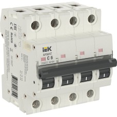 M10N 4P C 6А 10кА ARMAT (AR-M10N-4-C006). Автоматический выключатель. IEK