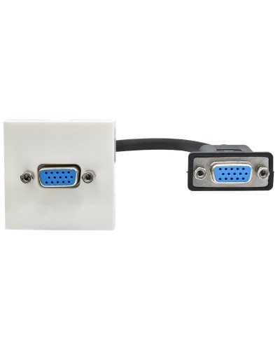 Розетка VGA M/M PRIMER РКМ-10-20-П белый IEK(PR-KK40D-RV-0-1-K01). Розетка. IEK в Новом Уренгое