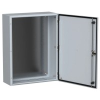 ЩМП-80.60.30 УХЛ1 IP66 800х600х300 TITAN 5 (TI5-10-N-080-060-030-66). Шкаф металлический с монтажной платой. IEK