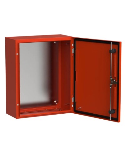 ЩМП-50.40.20 УХЛ1 IP66 RAL3020 TITAN 5 (TI5-13-N-050-040-020-66). Корпус металлический с монтажной платой. IEK в Новом Уренгое