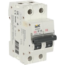 M06N 2P B 10А 6кА ARMAT (AR-M06N-2-B010). Автоматический выключатель. IEK
