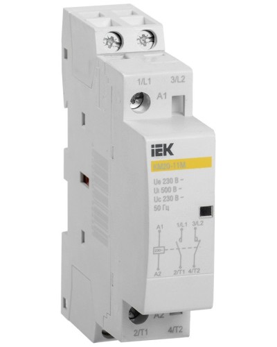 Контактор модульный КМ20-11M AC (MKK11-20-11). Контактор модульный. IEK в Новом Уренгое