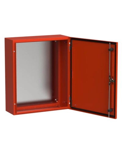 ЩМП-60.50.20 УХЛ1 IP66 RAL3020 TITAN 5 (TI5-13-N-060-050-020-66). Корпус металлический с монтажной платой. IEK в Новом Уренгое