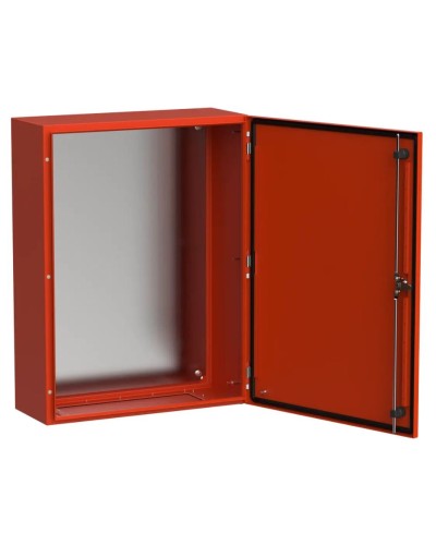 ЩМП-80.60.30 УХЛ1 IP66 RAL3020 TITAN 5 (TI5-13-N-080-060-030-66). Корпус металлический с монтажной платой. IEK в Новом Уренгое