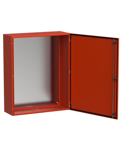ЩМП-100.80.30 УХЛ1 IP66 RAL3020 TITAN 5 (TI5-13-N-100-080-030-66). Корпус металлический с монтажной платой. IEK в Новом Уренгое