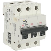 M06N 3P C 16А 6кА ARMAT (AR-M06N-3-C016). Автоматический выключатель. IEK