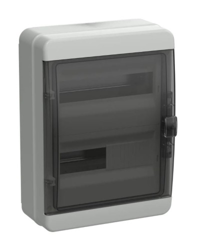Корпус пластиковый КМПн-24 IP65 TEKFOR (TF5-KP72-N-24-65-K03-K02). Корпус модульный пластиковый черная прозрачная дверь. IEK в Новом Уренгое