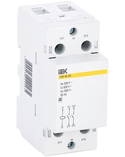 Контактор модульный КМ40-20 AC (MKK11-40-20). Контактор модульный. IEK в Новом Уренгое