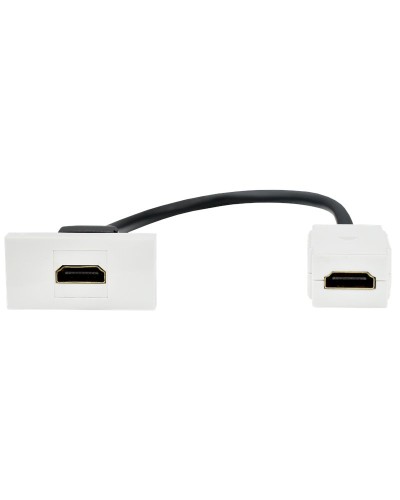 Розетка HDMI M/M PRIMER РКМ-10-00-П белый IEK (PR-KK40D-RH-0-1-K01). Розетка HDMI. IEK в Новом Уренгое