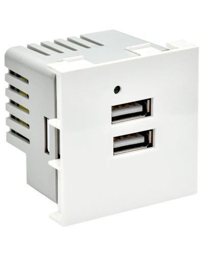 Розетка USB A+A 4,2А PRIMER РКЮ-23-40-П белый IEK PR-KK40D-RU-0-2-AA-K01). Розетка USB. IEK в Новом Уренгое