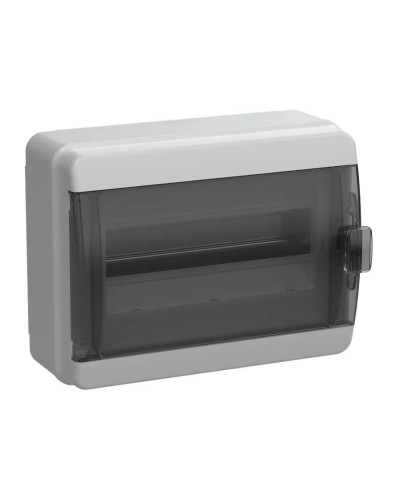 Корпус пластиковый КМПн-12 IP65 TEKFOR (TF5-KP72-N-12-65-K03-K02). Корпус модульный пластиковый черная прозрачная дверь. IEK в Новом Уренгое