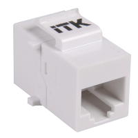 CS7-1C5EF: Проходной адаптер категория 5Е FTP RJ45-RJ45 Keystone Jack