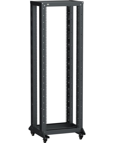 LF05-20U66-2RM. Стойка 2-рамная на рол. 20U 600х600мм черная. ITK в Новом Уренгое
