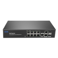 KN-SW802SFP/M2. Коммутатор с питанием по PoE. KENO