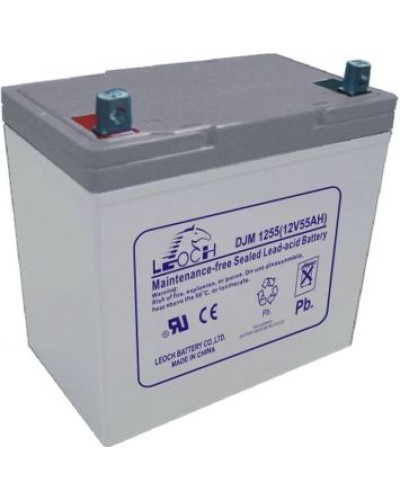LEOCH DJM 1255. Аккумулятор герметичный свинцово-кислотный. LEOCH в Новом Уренгое