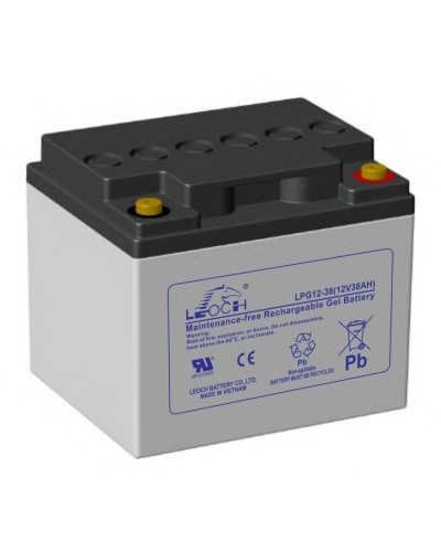 LEOCH LPG 12-38. Аккумулятор герметичный свинцово-кислотный. LEOCH в Новом Уренгое