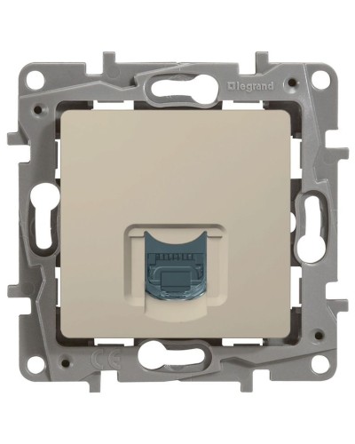Розетка 5e, UTP, 1хRJ45, ETIKA, слоновая кость (672341). Розетка. LegranD в Новом Уренгое