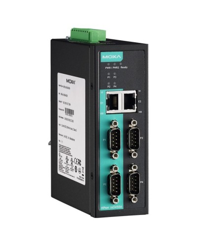 NPort IA5450A. 4-портовый усовершенствованный преобразователь. MOXA в Новом Уренгое