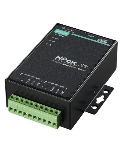 NPort 5232I. 2-портовый асинхронный сервер. MOXA в Новом Уренгое