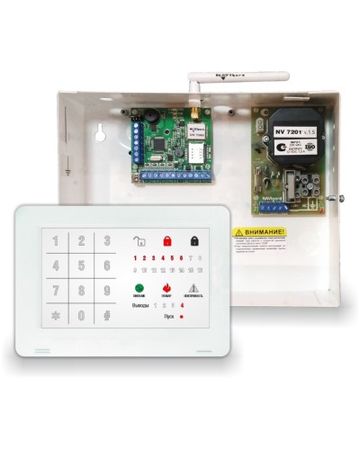 NV 1010c/8524. Устройство оконечное объектовое приемно-контрольное c GSM коммуникатором. NAVIgard в Новом Уренгое