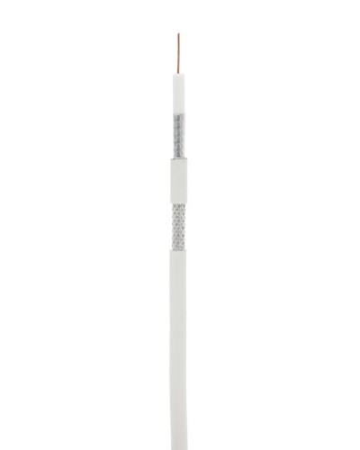 RG-6 CCS, In, PVC (EC-C2-32123A-WT-3). Кабель коаксиальный омедненный. NETLAN в Новом Уренгое