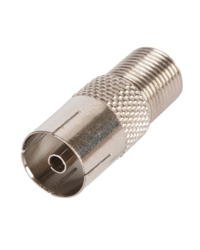 EC-CC-F-PAL-FM-MT-100 (100 шт). Адаптер для коаксиальных кабелей, F-тип-PAL-female. NETLAN в Новом Уренгое