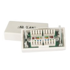 EC-UCB-IDC-UD2-WT-10 (10 шт). Проходной соединитель. NETLAN