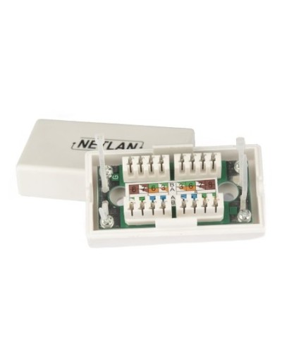EC-UCB-IDC-UD2-WT-10 (10 шт). Проходной соединитель. NETLAN в Новом Уренгое