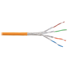 S/FTP, 4pair, Cat.6a, Solid, In, LSZH (NKL 9355C-OR). Кабель «витая пара» (LAN) для структурированных систем связи. NIKOLAN