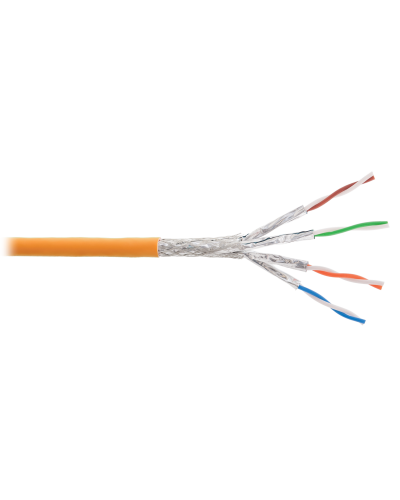 S/FTP, 4pair, Cat.6a, Solid, In, LSZH (NKL 9355C-OR). Кабель «витая пара» (LAN) для структурированных систем связи. NIKOLAN в Новом Уренгое