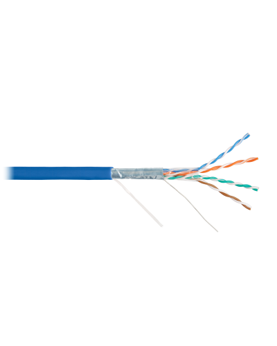 F/UTP 4pair, Cat5e, Solid, In, нг(А)-HF (NMC 4200C-BL). Кабель «витая пара» (LAN) для структурированных систем связи. NIKOMAX в Новом Уренгое
