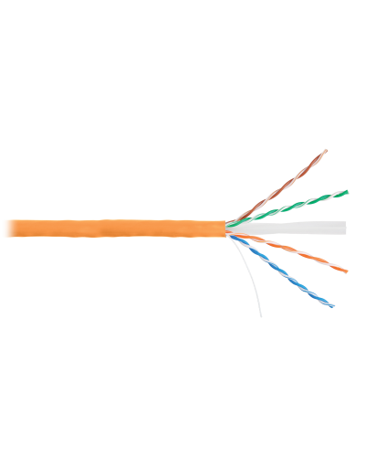 U/UTP 4pair, Cat6, Solid, In, нг(А)-HF (NMC 9140C-OR). Кабель «витая пара» (LAN) для структурированных систем связи. NIKOMAX в Новом Уренгое