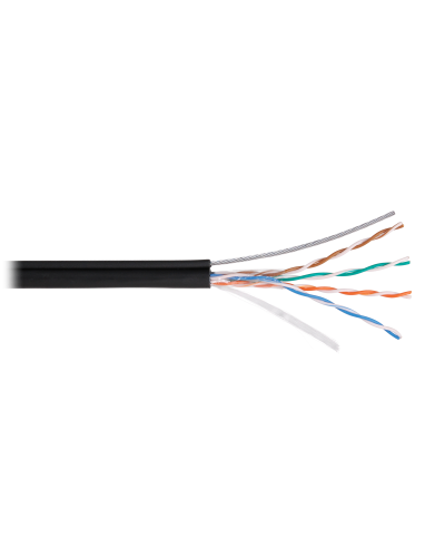 U/UTP 4pair, Cat5e, Solid, Out, SW, PVC (NMC 4805B-BK). Кабель «витая пара» (LAN) для структурированных систем связи. NIKOMAX в Новом Уренгое
