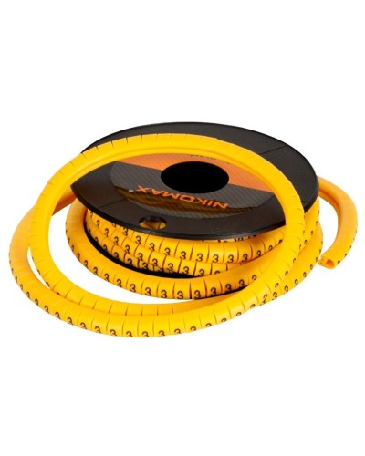 NMC-CMR-H-YL-500 (500шт). Маркер кабельный. NIKOMAX в Новом Уренгое