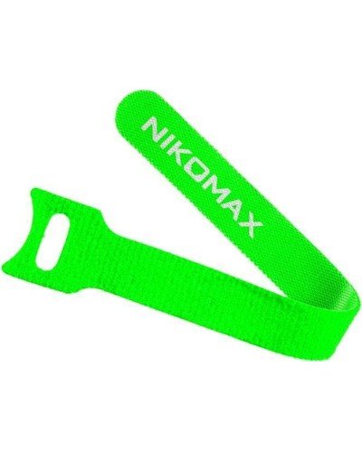 NMC-CTV150-12-SB-GN-10 (10шт). Стяжка-липучка с мягкой пряжкой. NIKOMAX в Новом Уренгое