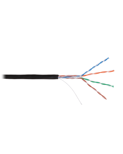 U/UTP 4pair, Cat5e, Solid, Out, нг(А)-HF (NMC 2100B-BK). Кабель «витая пара» (LAN) для структурированных систем связи. NIKOMAX в Новом Уренгое