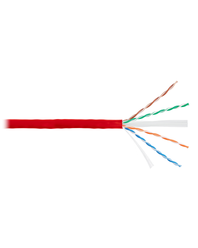 U/UTP 4pair, Cat6, Solid, In, нг(А)-HF (NMC 4140C-RD). Кабель «витая пара» (LAN) для структурированных систем связи. NIKOMAX в Новом Уренгое