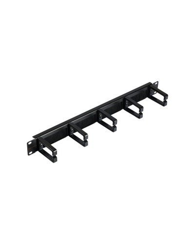 NMC-OP530HB-1U-BK-2 (2 шт). Кабельный органайзер 19 с щёточным вводом. NIKOMAX в Новом Уренгое