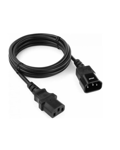 NTSS-PC13142 C13-С14 проводник.:3х0.75мм2 1.8м 220/250В 10А черный. Кабель питания. NTSS в Новом Уренгое