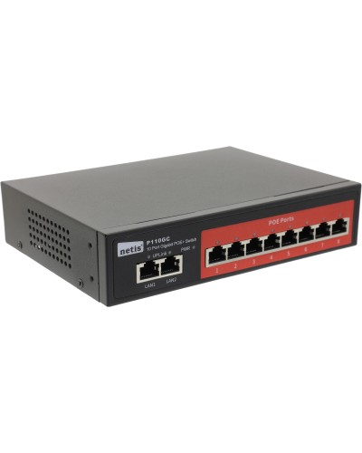Netis P110GC. Коммутатор сетевой PoE неуправляемый. Netis в Новом Уренгое
