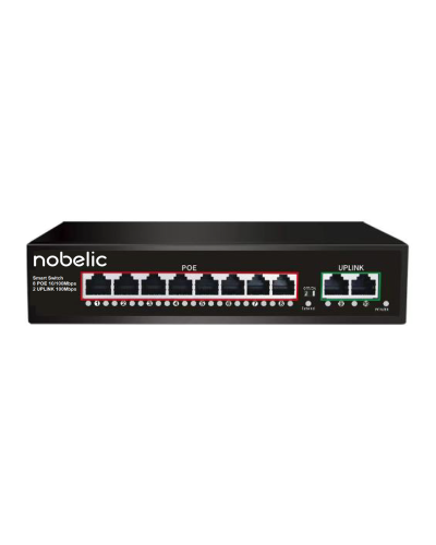 NBLS-1008P. Коммутатор неуправляемый 8-портовый. Nobelic в Новом Уренгое