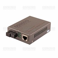 OMC-100-11S5b. Медиаконвертер оптический. OSNOVO