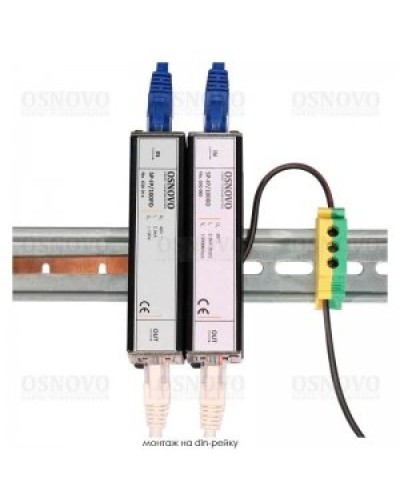 SP-IP/1000D. Устройство грозозащиты цепей Ethernet. OSNOVO в Новом Уренгое