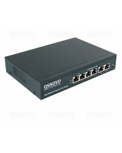 SW-20600/A(80W). Коммутатор Fast Ethernet на 6 портов. OSNOVO в Новом Уренгое