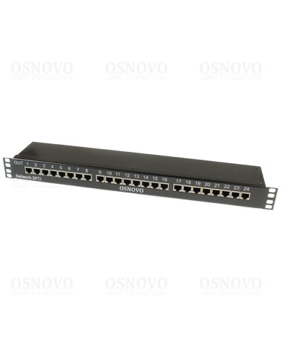 SP-IP24/1000PR. Устройство грозозащиты цепей Ethernet. OSNOVO в Новом Уренгое