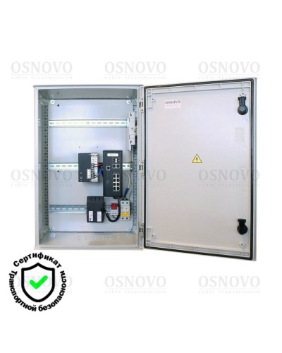 OSP-46T1(SW-80822/ILR). Уличная станция с термостабилизацией и резервным питанием. OSNOVO в Новом Уренгое
