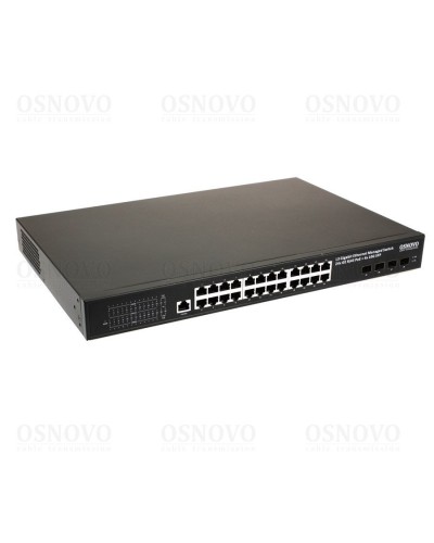 SW-24G4X-1L. Коммутатор с PoE. OSNOVO в Новом Уренгое