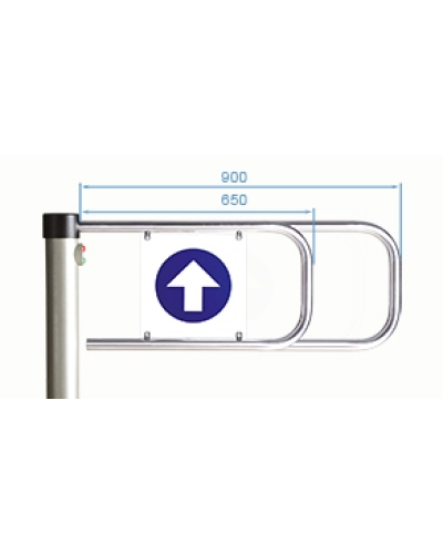 PERCo-ASG-900. Створка для калитки. PERCo в Новом Уренгое