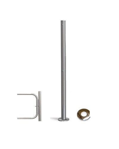 PERCo-BH02 2-14 с крышкой. Стойка с отверстием под стопорный механизм поворотной секции. PERCo в Новом Уренгое