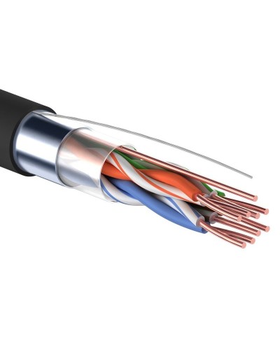 F/UTP 4PR 24AWG, CAT5e. OUTDOOR, 305м. PROconnect (01-0154). Кабель «витая пара» (LAN) для структурированных систем связи. PROCONNECT в Новом Уренгое